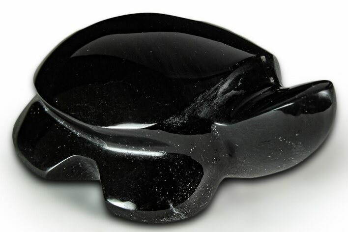 Polished Rainbow Obsidian Turtle - California #331557